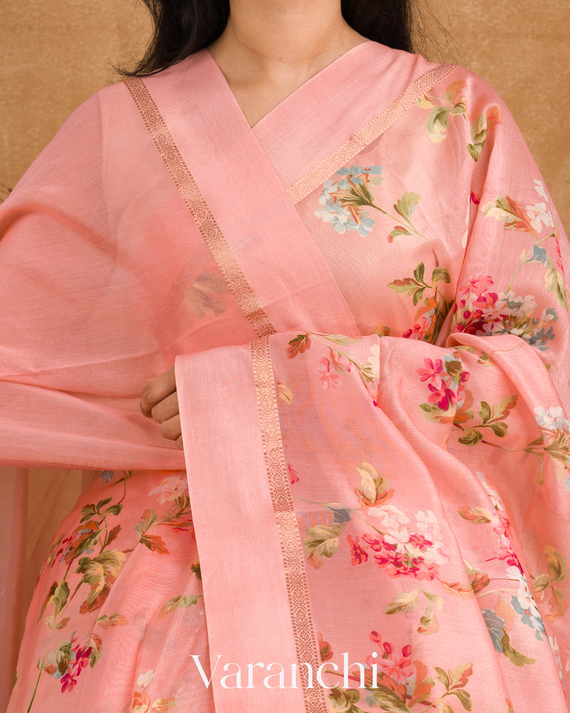 Coordinated Self-Colour Blouse