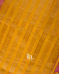 Dusty Rose Pink Assam Silk Saree 