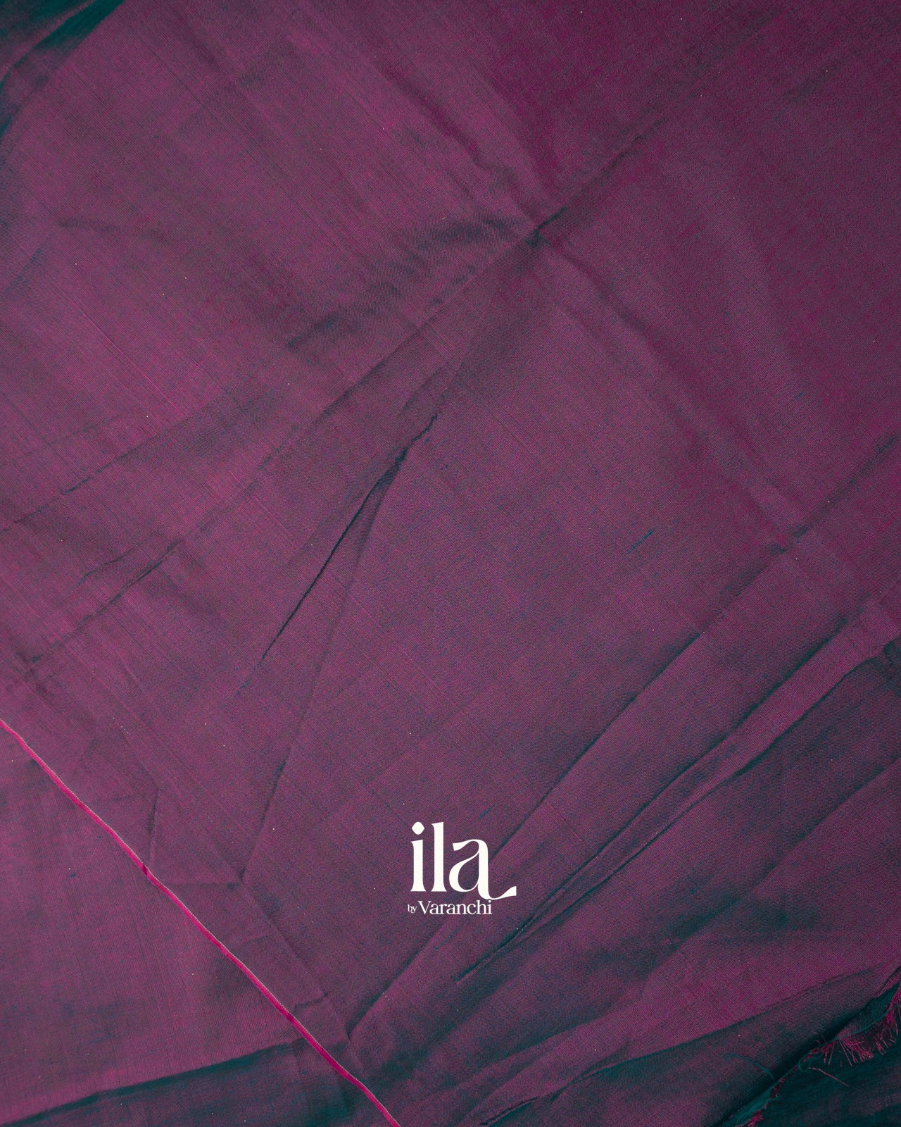 Dusty Plum Lace Bordered Cotton Tissue Saree 