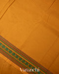 Turmeric Yellow Pure Kanchipuram Cotton Saree