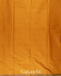 Turmeric Yellow Pure Kanchipuram Cotton Saree