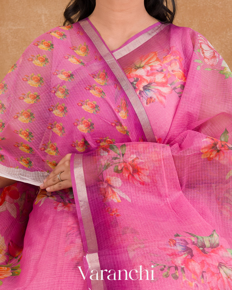 Printed Matching Blouse