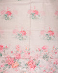 Soft Off-White Kota Silk Cotton Saree