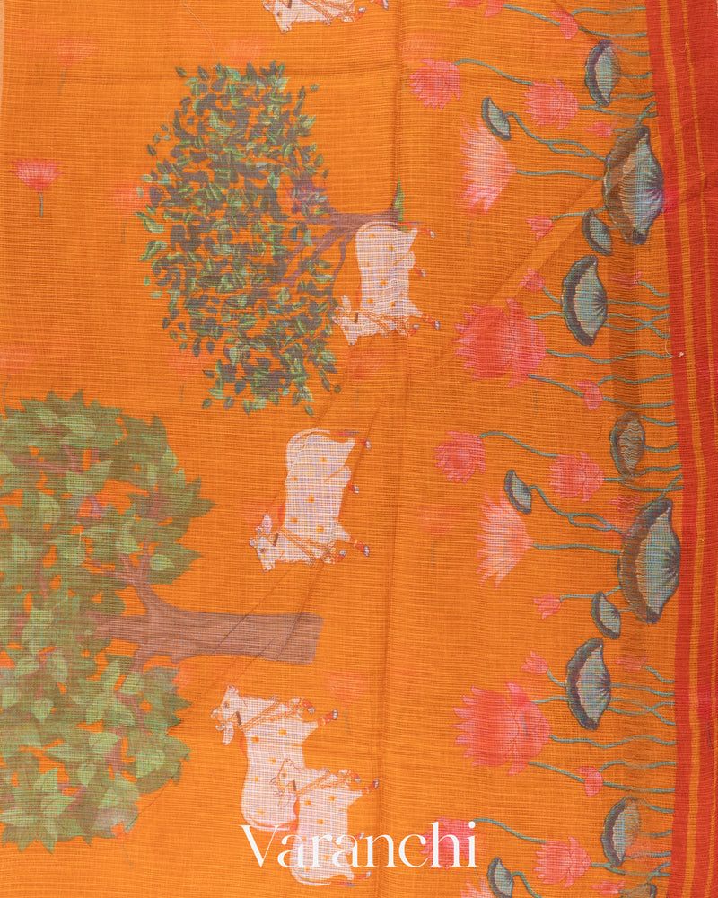  Artistic Printed Pallu