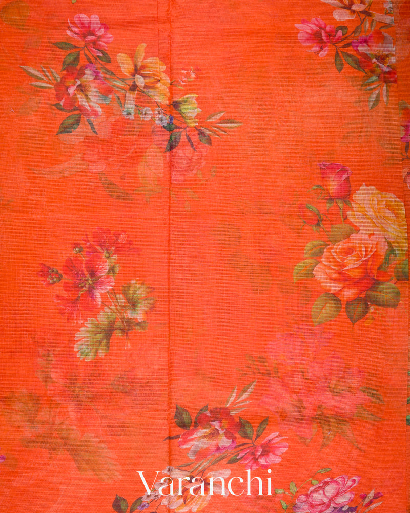 Floral Digital Printed Body