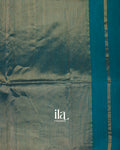 Peacock Blue Pure Maheshwari Silk Cotton Handloom Saree  