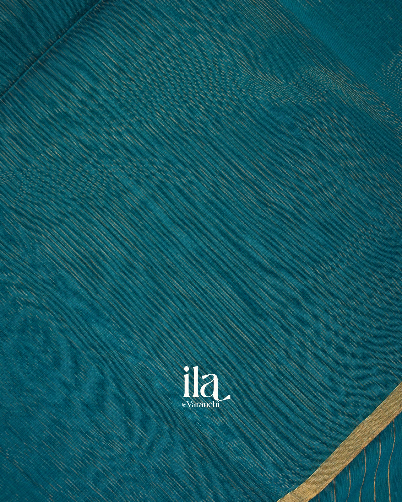 Peacock Blue Pure Maheshwari Silk Cotton Handloom Saree  