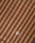 Light Peach Checks Mangalgiri Silk Cotton Handloom Saree 