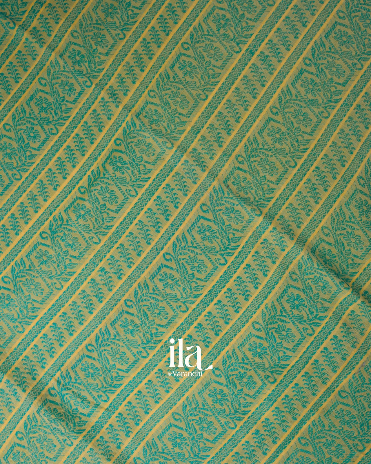Mustarad Yellow Pure Mercerised Cotton Saree 