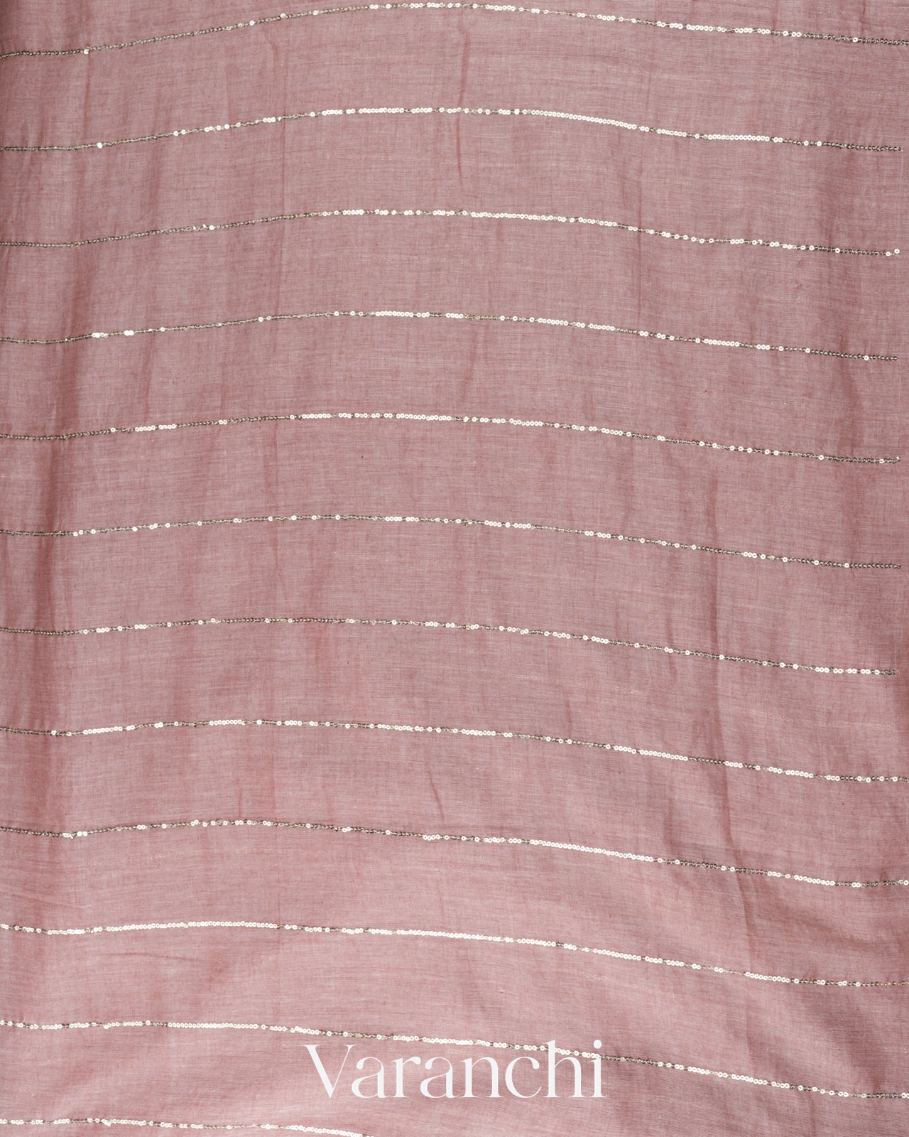 Muted Mauve Mul Mul Cotton Saree
