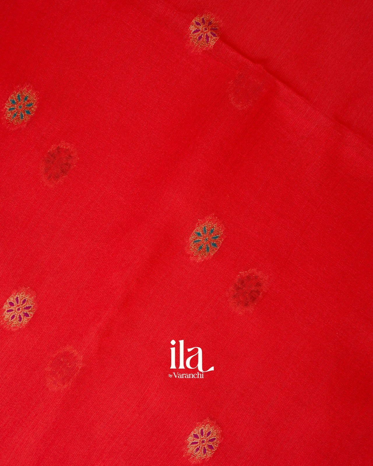 Orange  Paithani Meenakari Semi Silk Saree