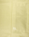 Pistachio Green Embroidered Semi Tussar Silk Saree