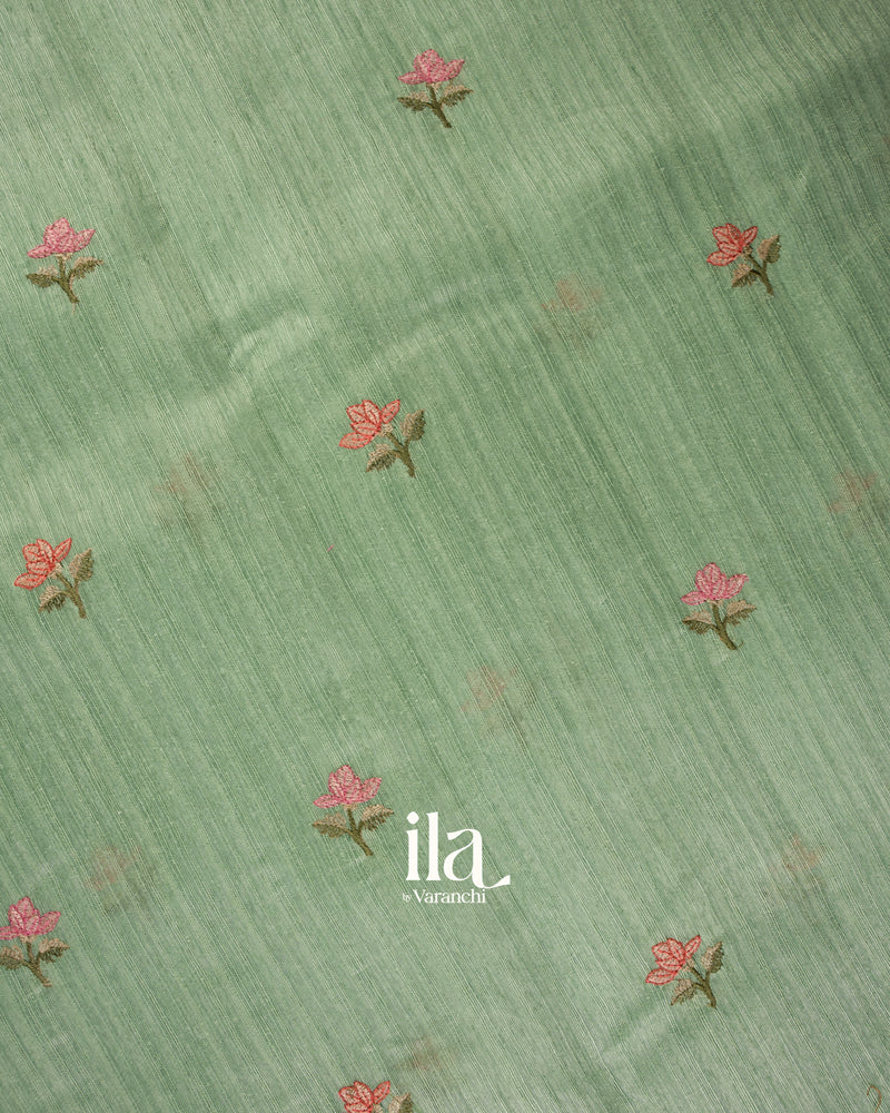 Soft Floral Embroidery
