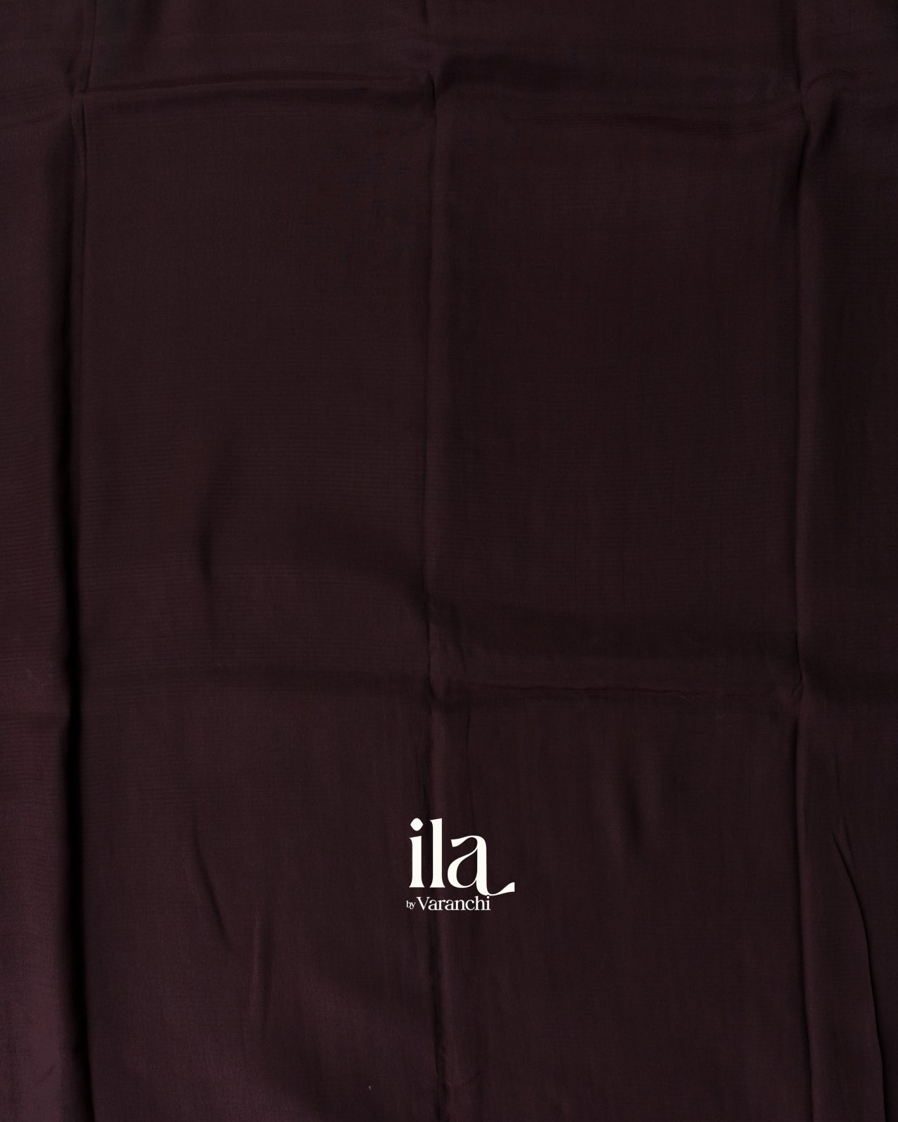Deep Plum Kalamkari Hand-Printed Semi Mangalgiri Silk Cotton Saree