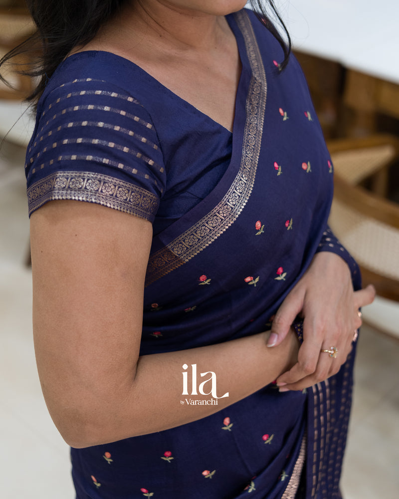 Elegant Self-Colour Blouse