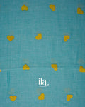 Sky Blue Pure Mul Cotton Saree