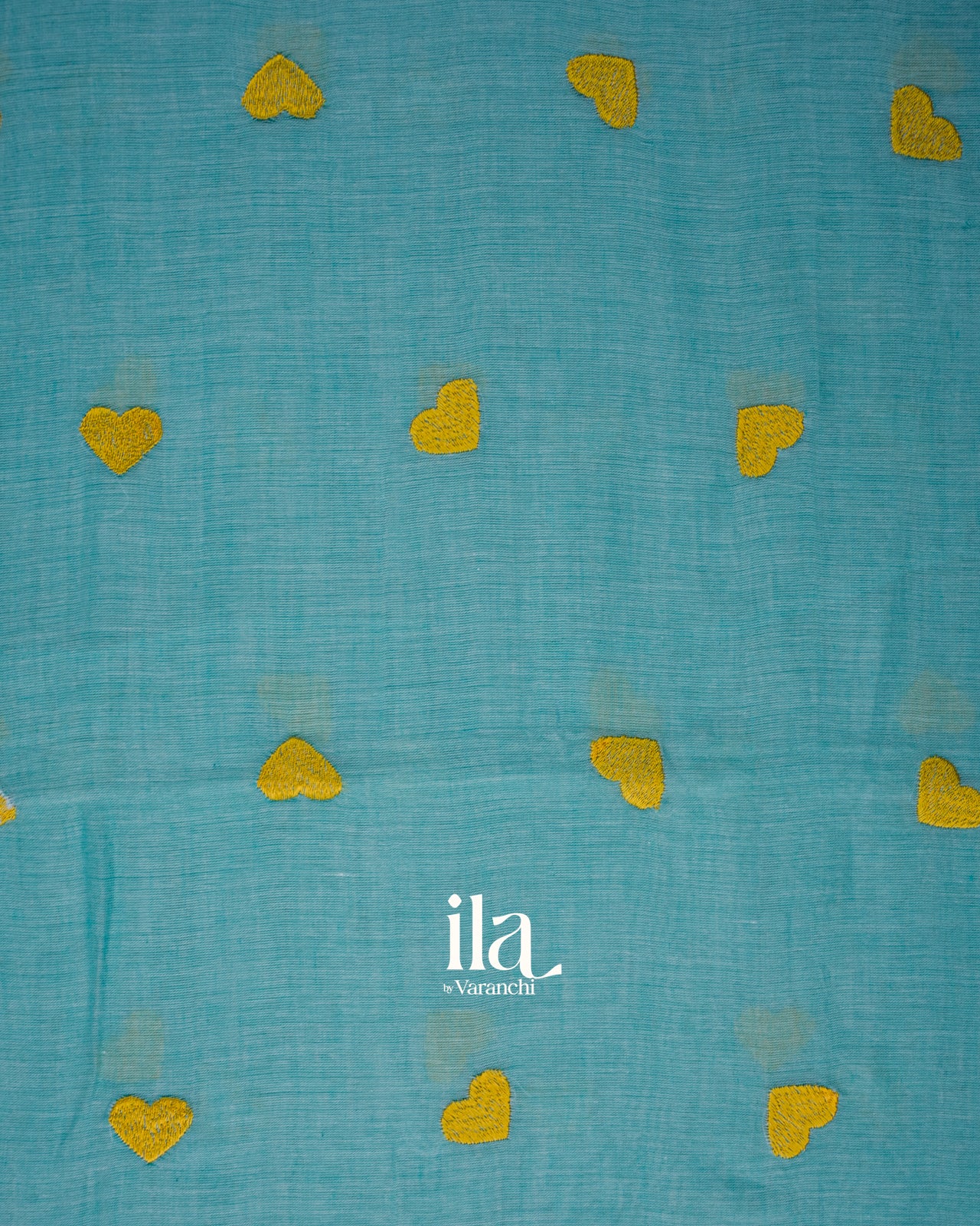 Sky Blue Pure Mul Cotton Saree