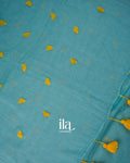 Sky Blue Pure Mul Cotton Saree
