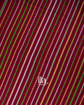 Deep Maroon Bhujodi Inspired Embroidered Cotton Saree