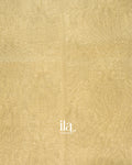 Beige Paisley Print Cotton Saree