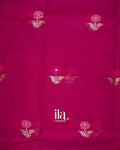 Rani Pink Pure Kota Cotton Saree