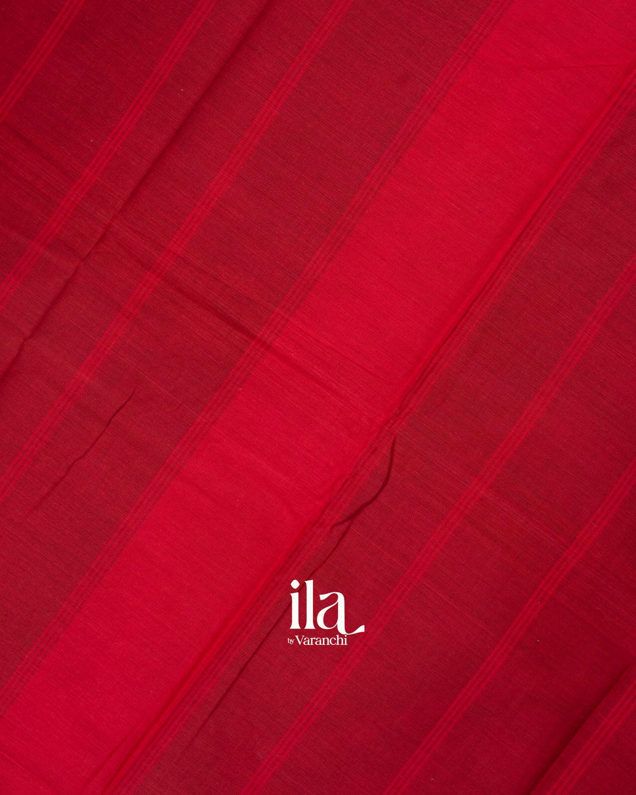 Crimson Red Pure Chettinad Cotton Handloom Saree