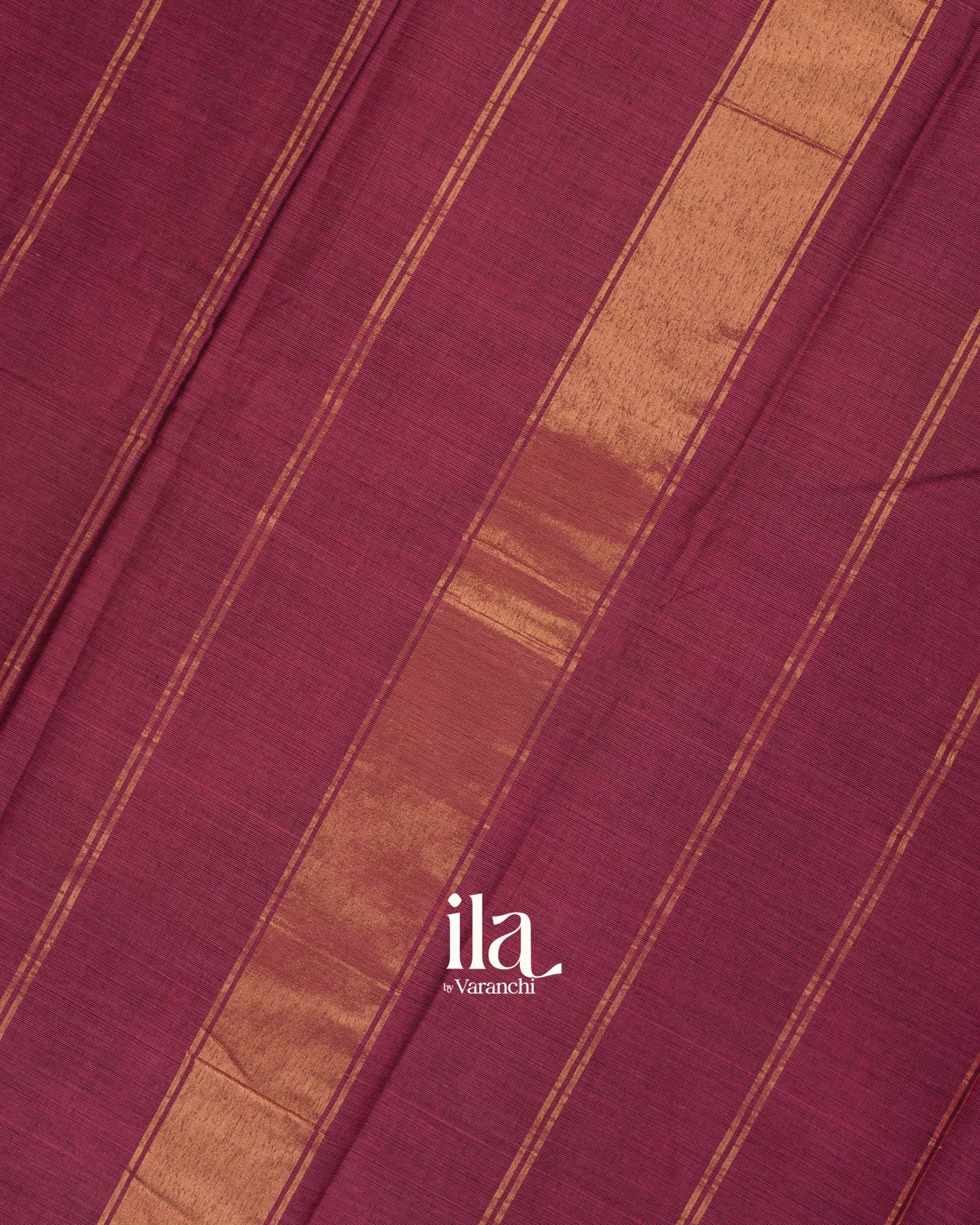 Wine PurplePure Chettinad Cotton Handloom Saree