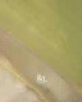 Off White Pure Chanderi Silk Cotton Saree
