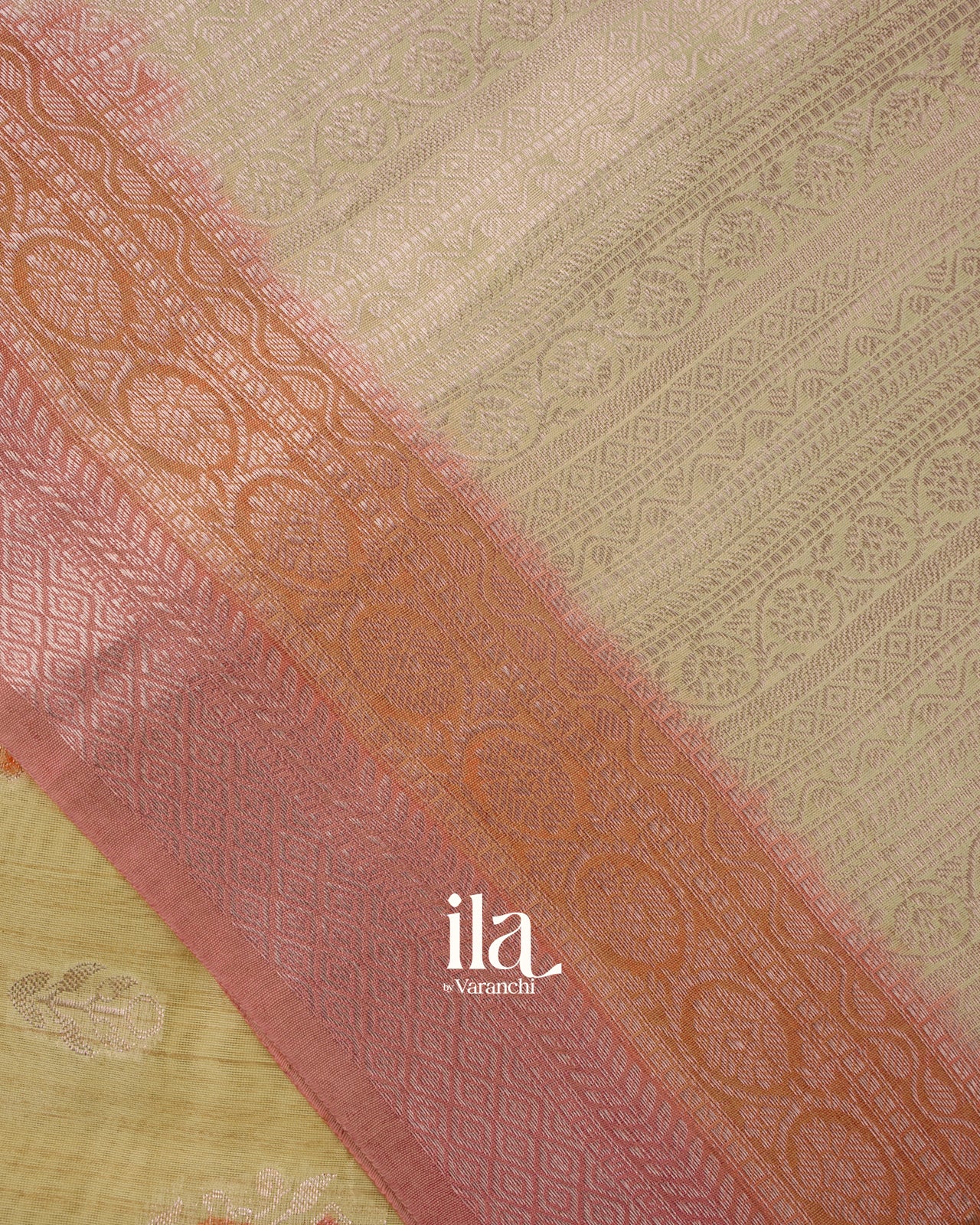 Butter Yellow Pure Chanderi Silk Cotton Saree