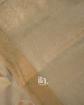 Sage Green Pure Chanderi Silk Cotton Saree