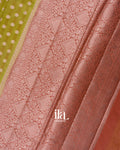 Lemon Yellow Pure Chanderi Silk Cotton Saree