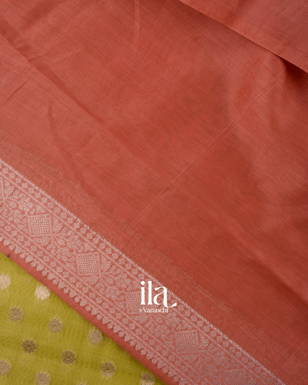 Lemon Yellow Pure Chanderi Silk Cotton Saree