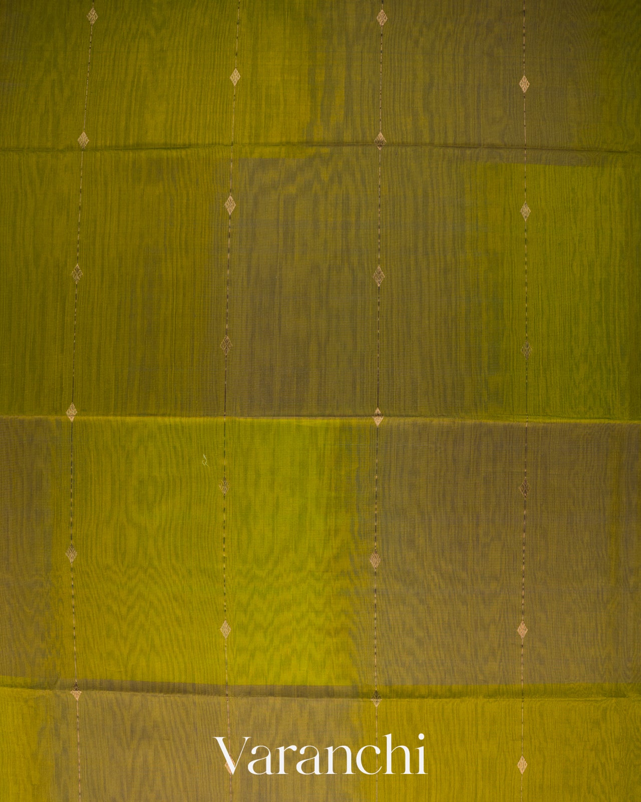 Mehendi Green Butta Maheshwari Silk CottonSaree