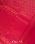 Cream Pure Semi Kanchipuram Saree