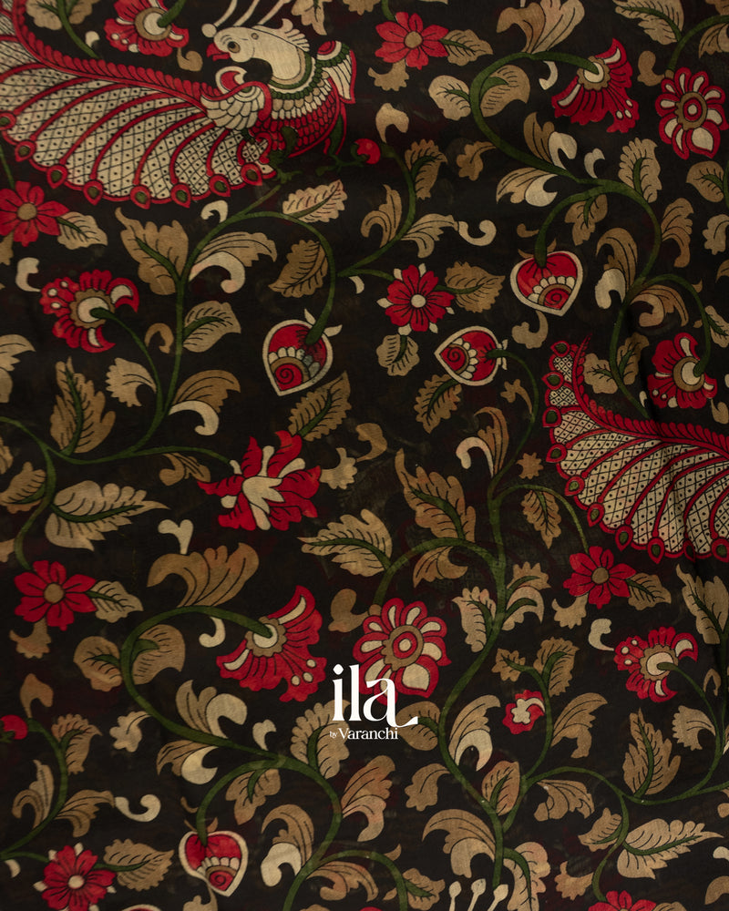 Rich Kalamkari Body Design