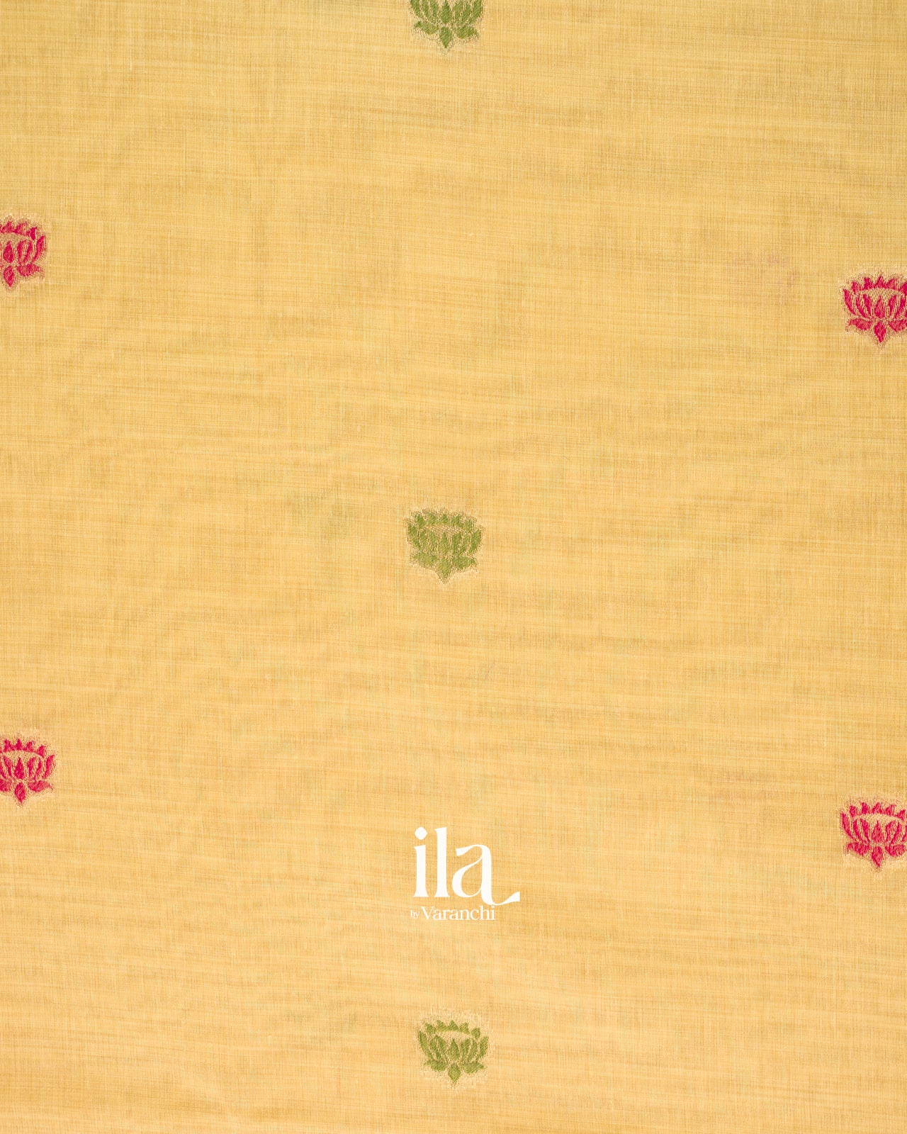 Mustard Yellow with Paithani Pallu Semi Cotton Saree