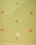 Mint Green with Paithani Pallu Semi Cotton Saree