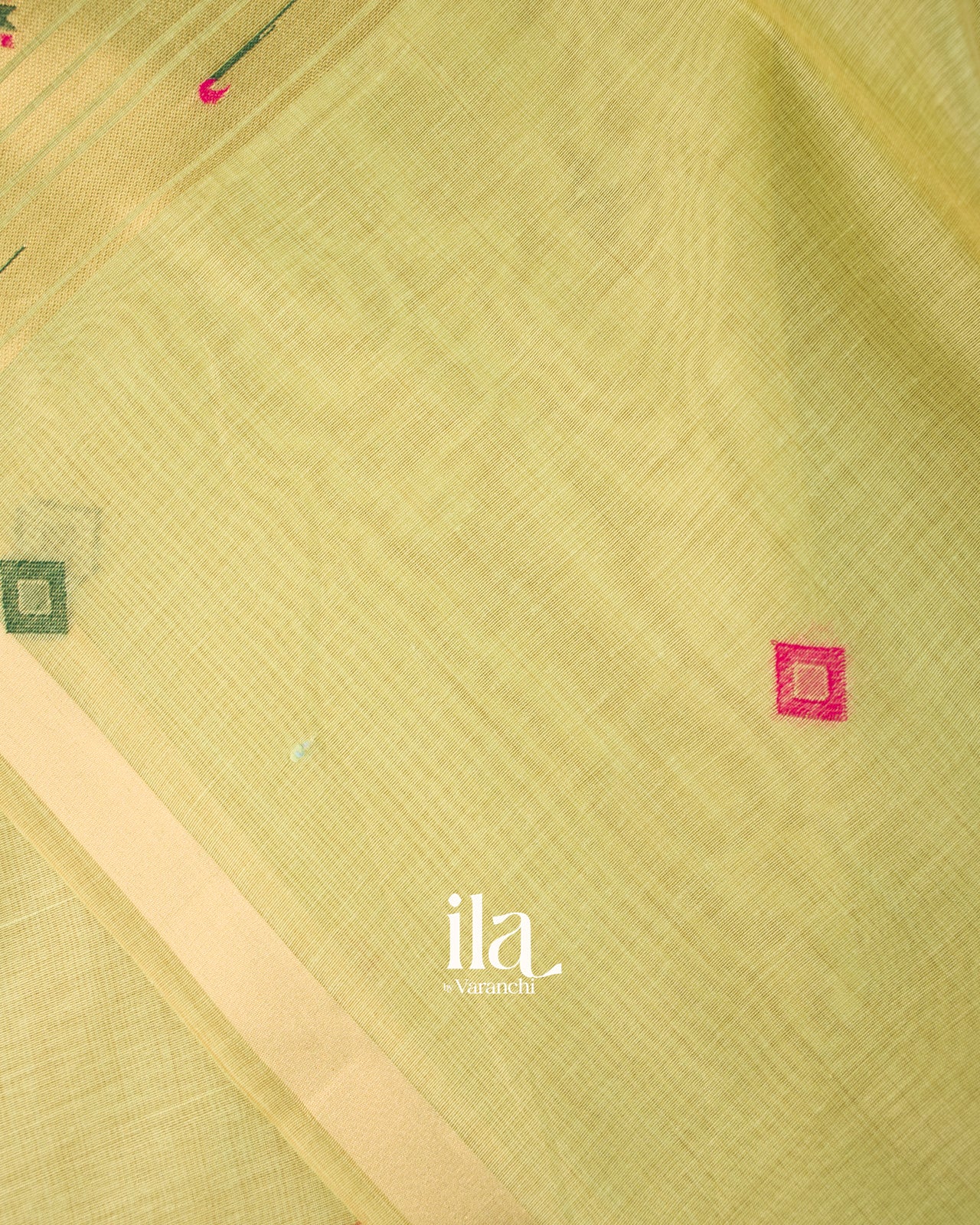 Mint Green with Paithani Pallu Semi Cotton Saree