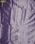 Lavender Cotton Tissue Saree — Body