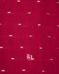 Maroon Bird Embroidered Assam Silk Saree