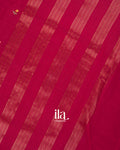 Rani Pink Floral Embroidered Assam Silk Saree