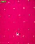 Rani Pink Paithani Semi Silk Saree — Body