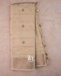 Beige Assam Silk Saree