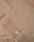 Beige Assam Silk Saree