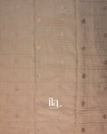 Beige Assam Silk Saree