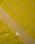 Mehendi Green Striped Assam Silk Saree