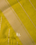 Mehendi Green Striped Assam Silk Saree