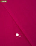 Rani Pink Bengal Khadi Saree — Border