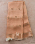 Peach Semi Silk Saree