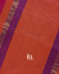 Deep Purple Pure Maheshwari Silk Cotton Handloom Saree